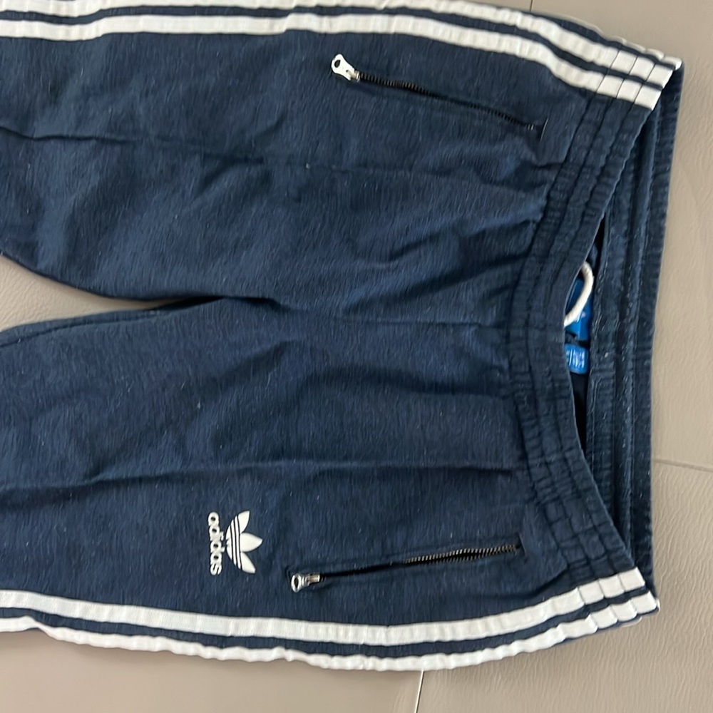 Adidas Women’s navy joggers Sweatpants.Small S - Picture 2 of 7